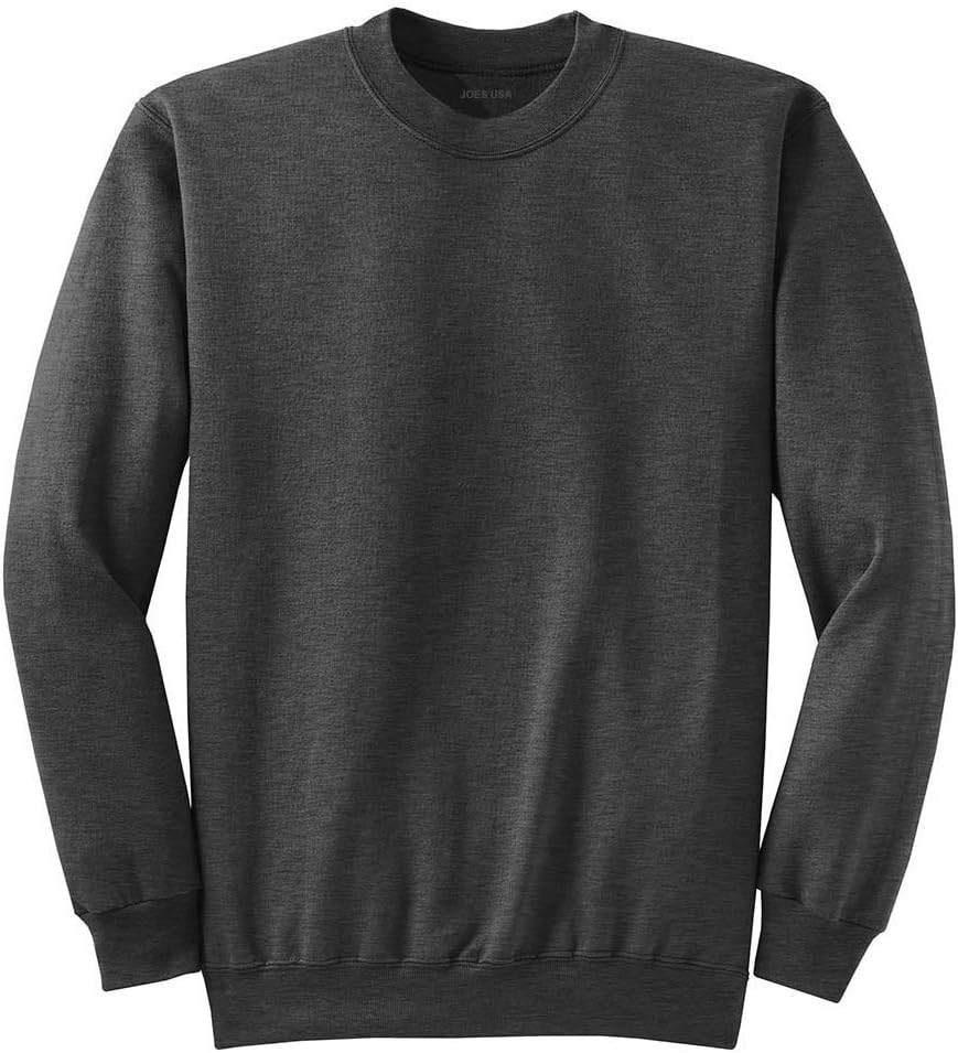 Joe's USA Adult Soft and Cozy Crewneck Sweatshirts in 25 Colors in Sizes S-4XL