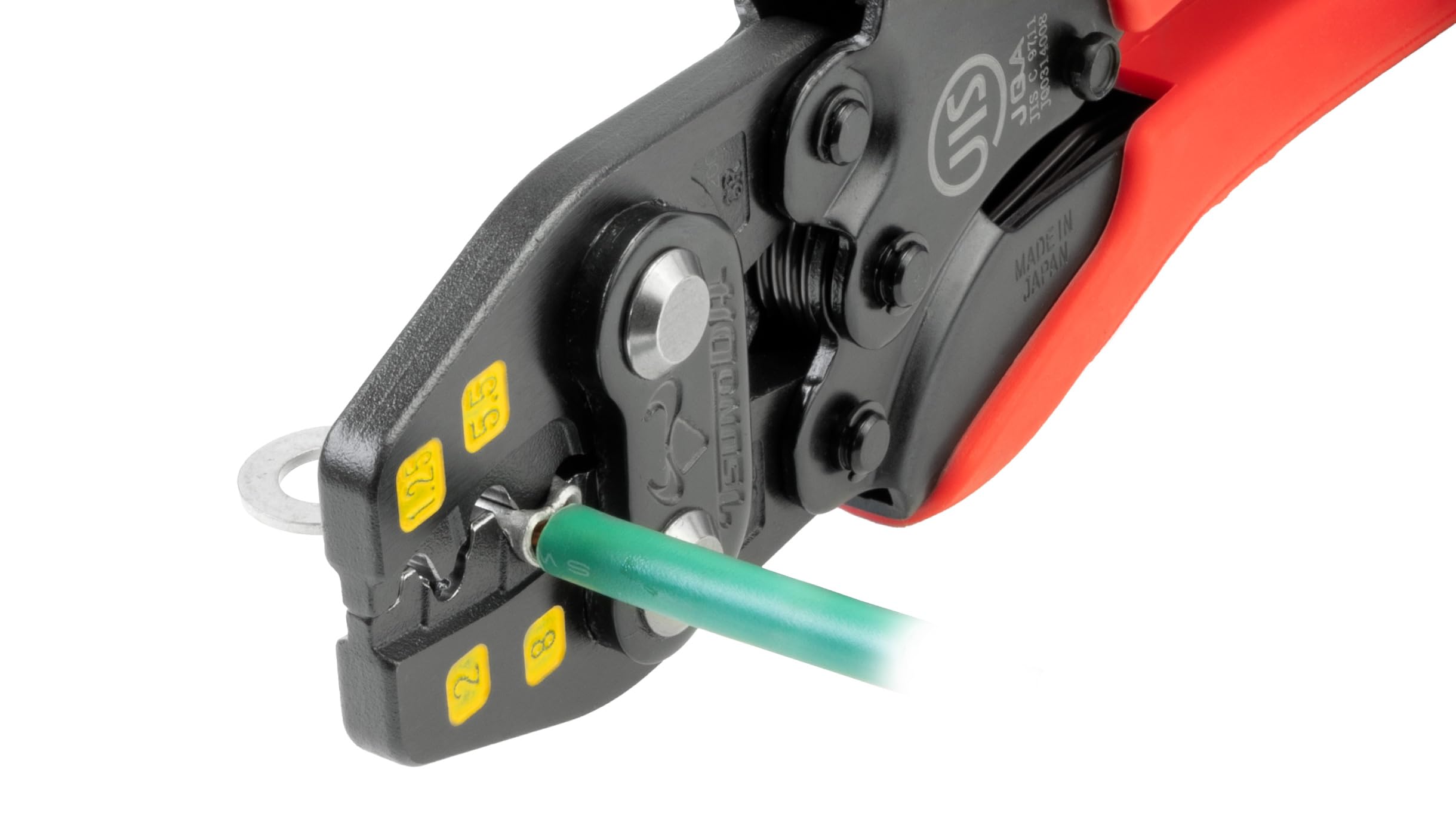 Tsunoda TP-8 Crimping Tool For Non-Insulated Terminals (16-8 AWG