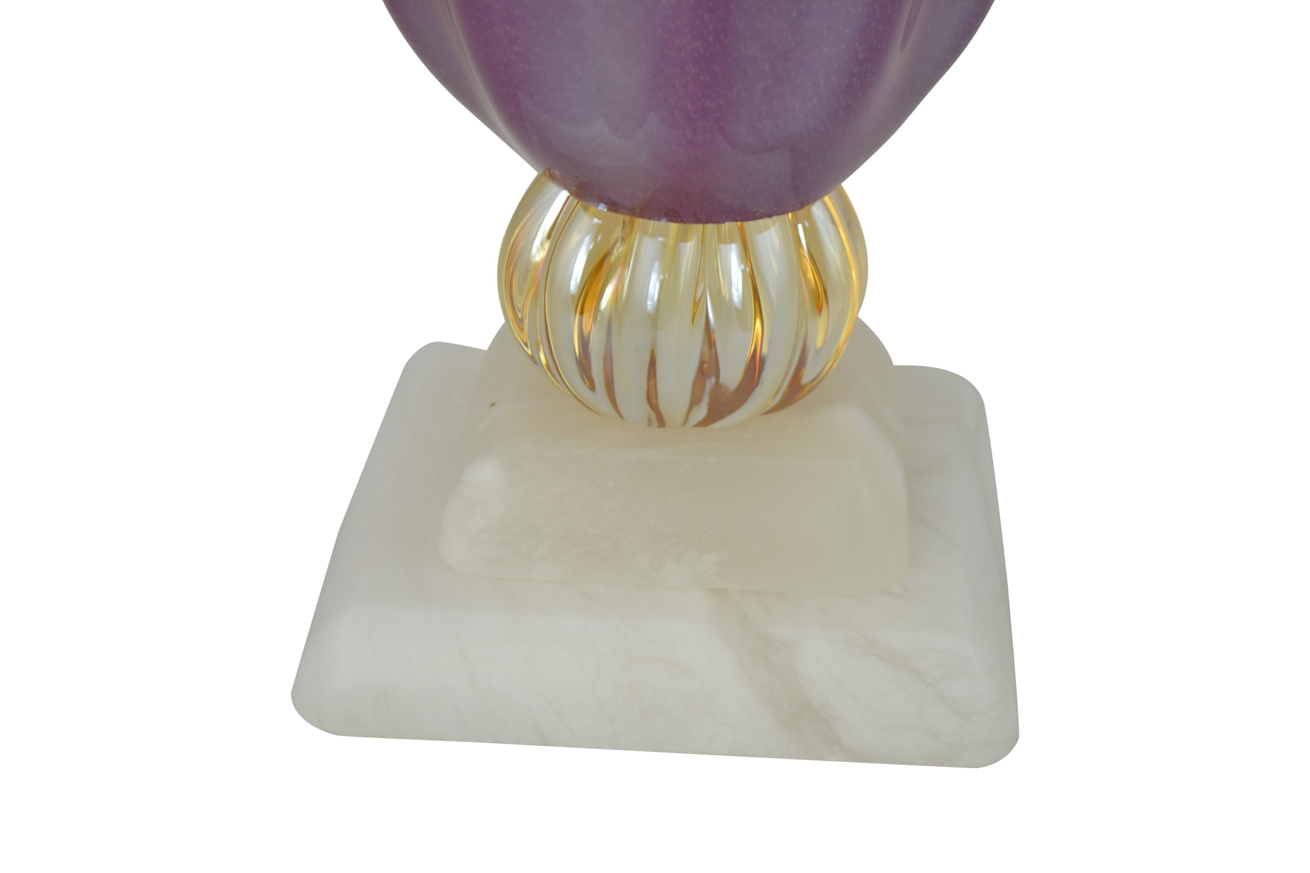 工芸品 Murano Glass Vase (Purple) Amazon.com: 17