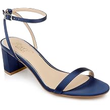 Jewel Badgley Mischka Danni II Low Block Heel Sandal