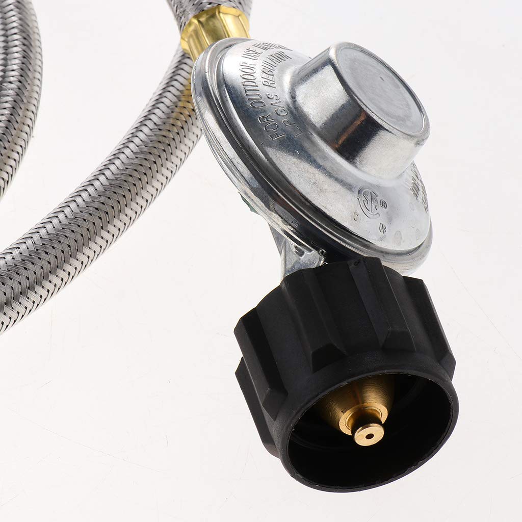 regolatore del gas propano regolatore di pressione + tubo per campeggio