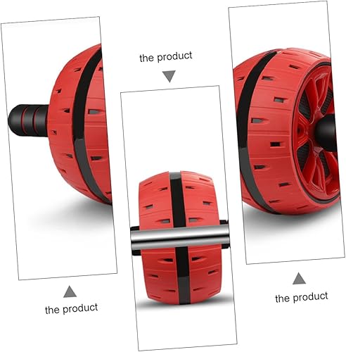 Miniatura 8 de BESPORTBLE Red Ab Roller Wheel with Knee Pad for Core Strength Training Fitness Equipment for Abdominal Shoulder Arm and Leg Workout at Home