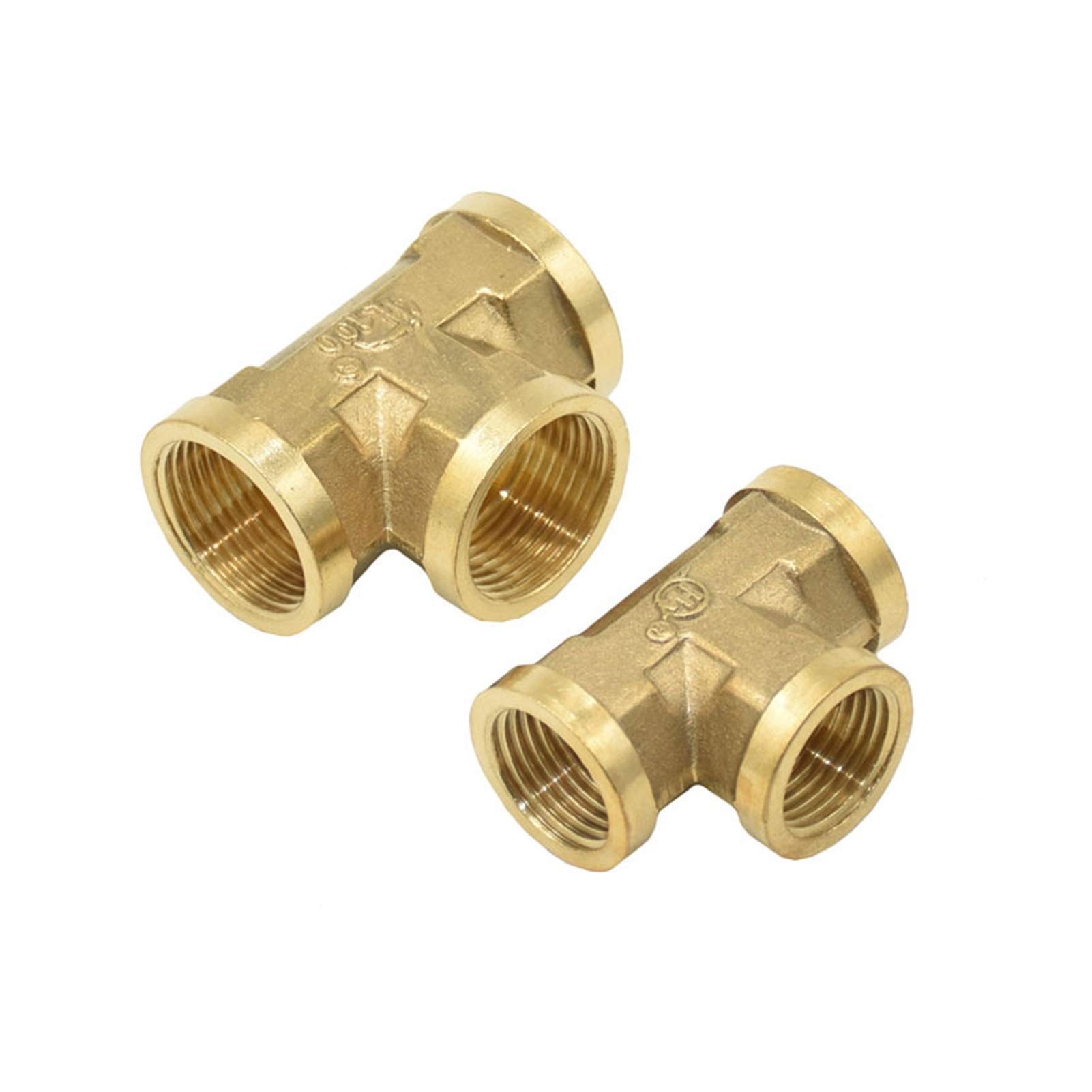 Xuulan Xianglaa-Connettore del Tubo dell'Acqua, 1/8 1/4 3/8 1/2 1 BSP Maschio connettore Comune di Rame l'accoppiatore, 6/8/10/12/14/16/19 / 25mm Ottone Raccordo, Accessori Hardware
