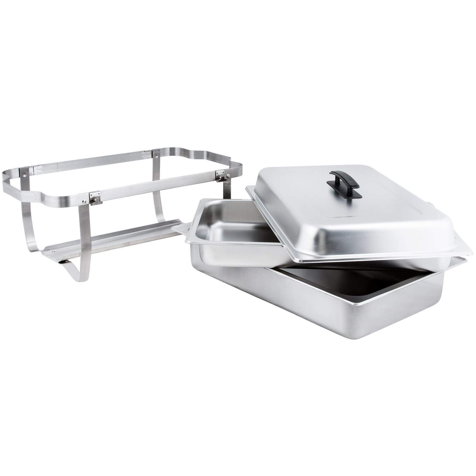 F433-1 Speisenwärmer Buffetwärmer GN1/1 bain marie mit Deckel, 60x37x29cm