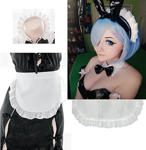 Miniatura 5 de Delantal para mujer victoriana de criada Cosplay delantal francés ama de llaves