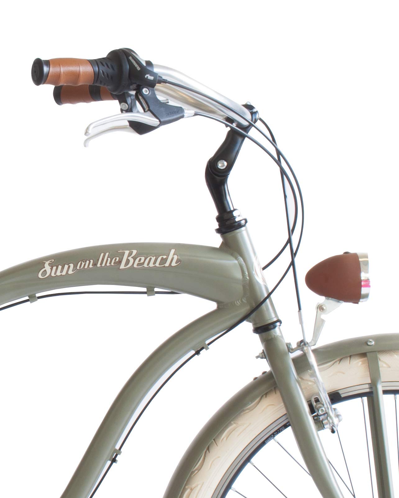 Via Veneto Cruiser, Sun on The Beach - Roues 26", cadre en aluminium, fremos V-Brake