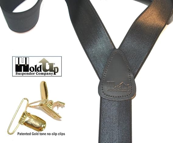 Hold-Up Corporate Series Traditional X & Y-Back Suspenders for Men