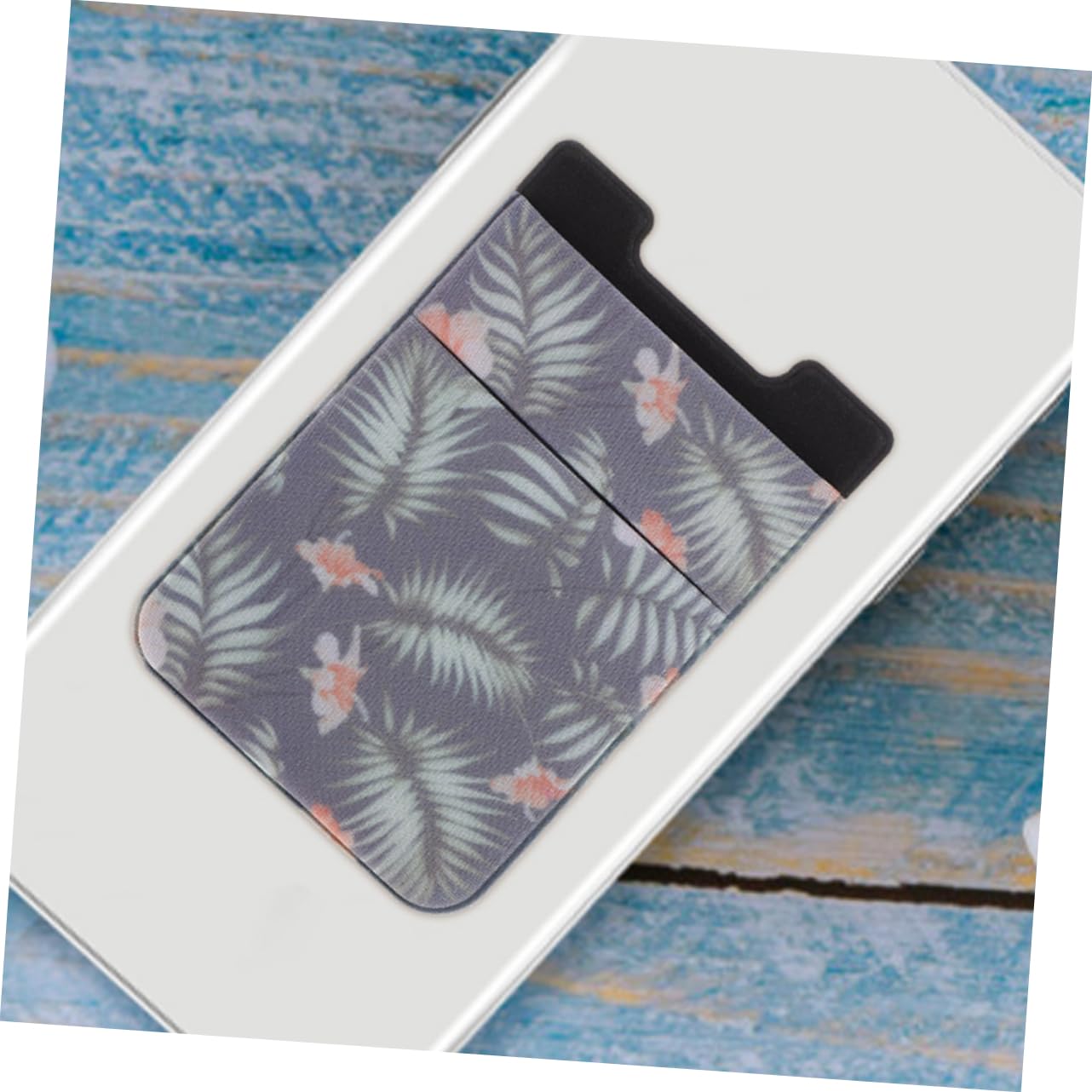 Hemobllo 8pezzi Porta Carte Adesivo Per Smartphone Wallet Retro Per Telefono Supporto Per Schede e Denaro Design Pratico e Sicuro Facile Da Attaccare e Rimuovere Multiuso Per Uso Quotidiano