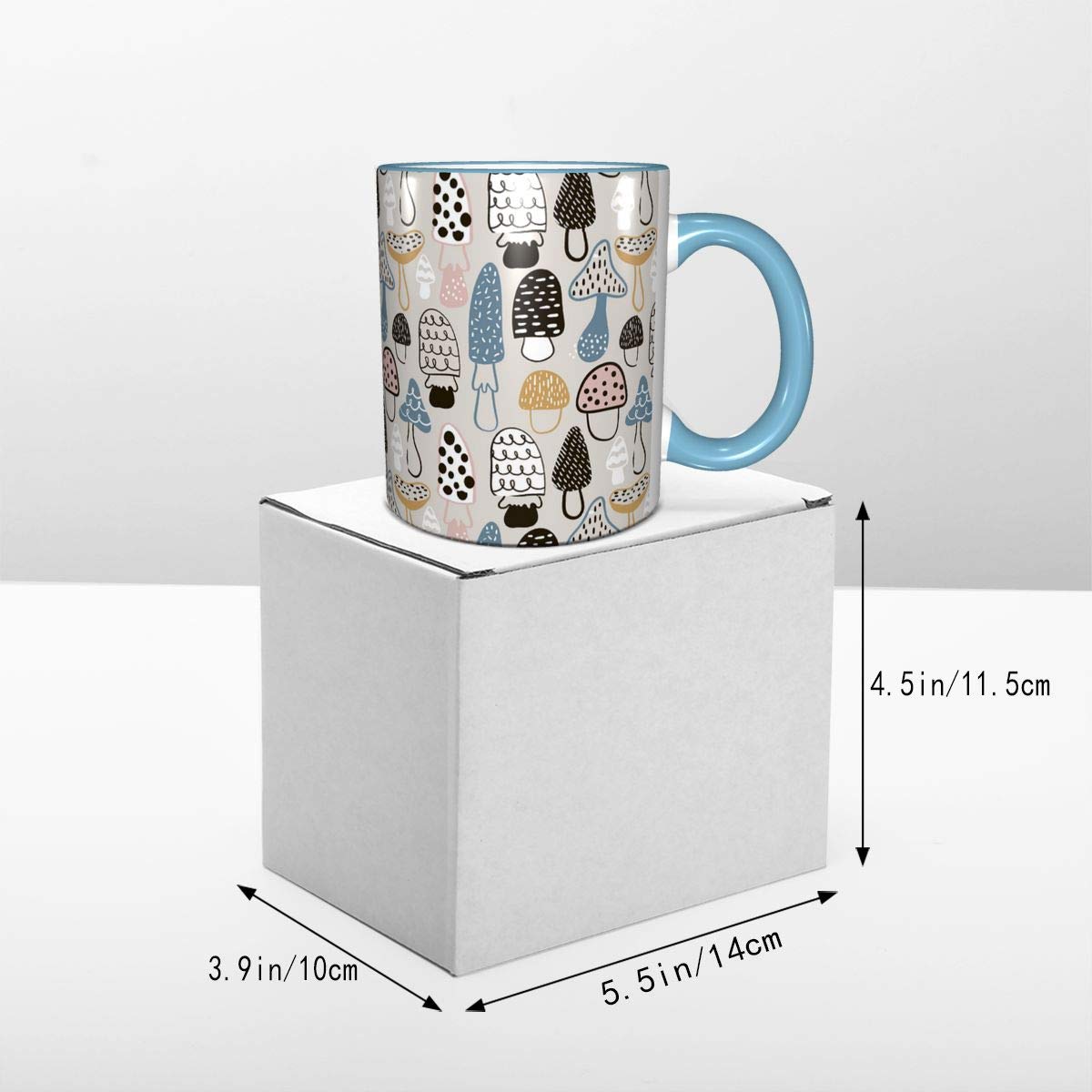 Amazon.co.jp: マグカップ きのこ柄 陶器 多色 ティーカップ Mugs 食器 