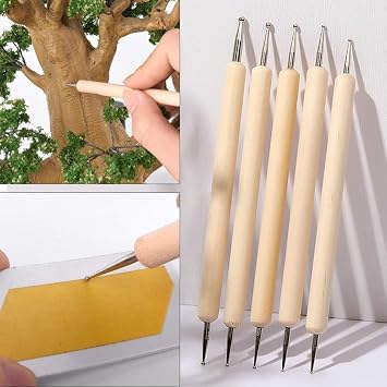 10Pcs Ball Stylus Tools Dotting Sculpting Modeling Tools