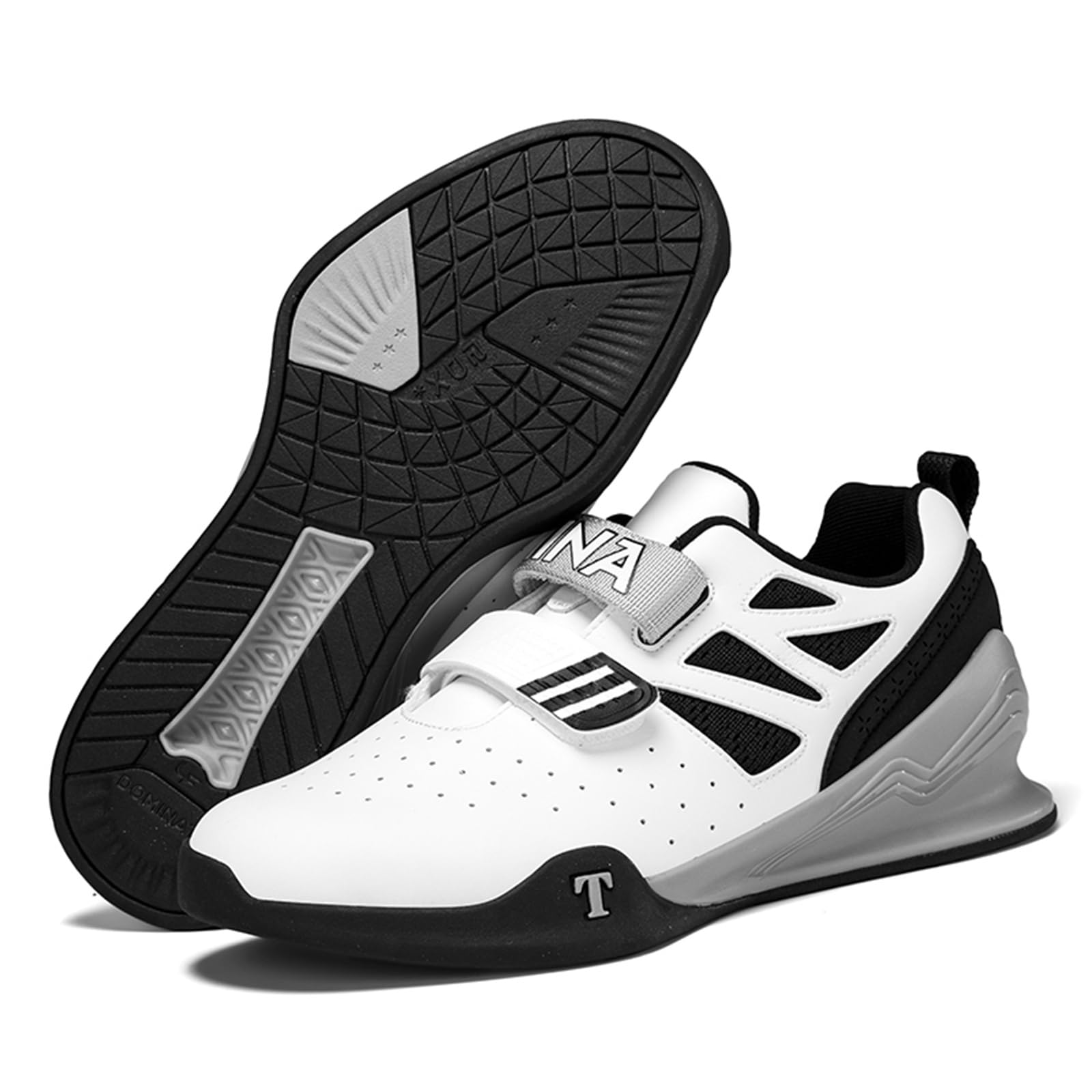 JiuQing Scarpe da Sollevamento Pesi Professionali per Uomo E Donna Scarpe da Cross Training per Palestra Squat E Powerlifting