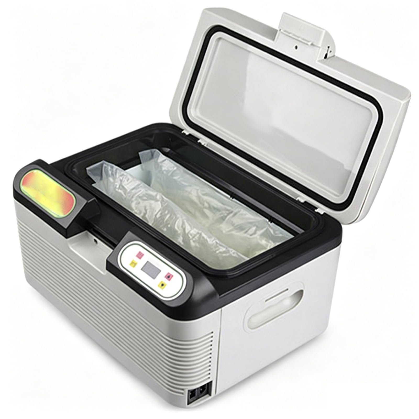 Incubateur dialyse péritonéale pour voyager en voiture avec fluide chaud à 37°