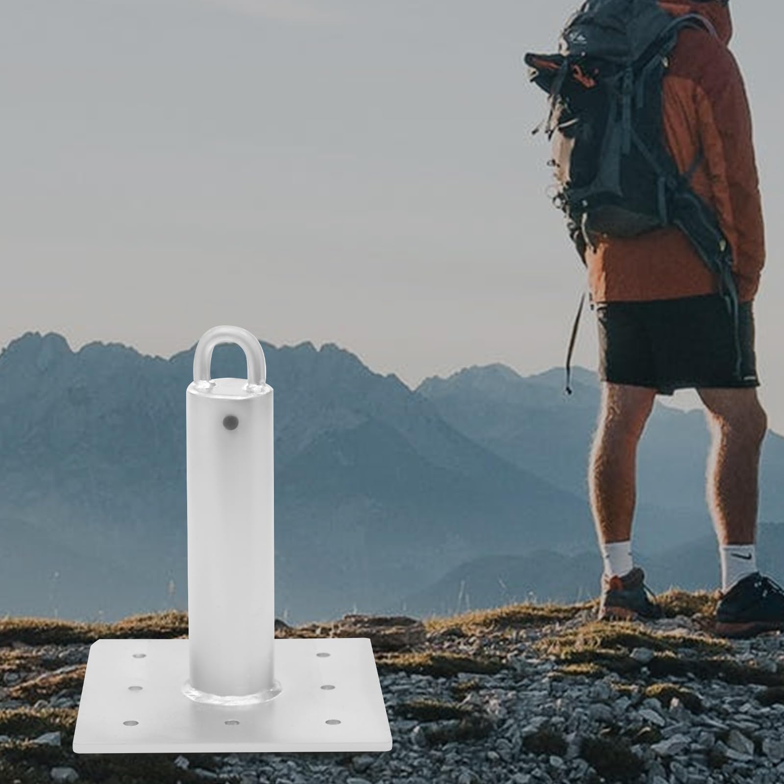 Roof Anchor, Concrete Anchor, Concrete Anchor Great for Exterior or Indoor Use,5000Lbs Breaking Strength