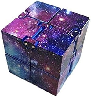 لعبة انفينيتي كيوب فيدجيت للأطفال والكبار، تخفف التوتر والقلق، لعبة يدوية صغيرة رائعة، ألعاب لقتل الوقت، انفينيت كيوب ستار