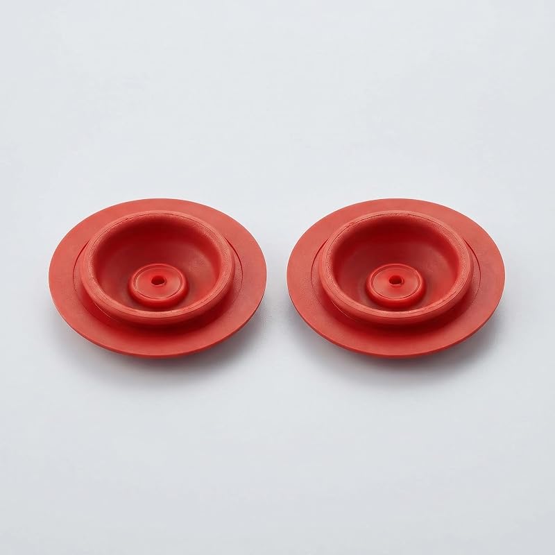 2-Pack Fill Valve Cap Diaphragm for Korky 528 & TOTO THU302 Replacement | 2-pack rubber cap Fits Korky 528 R528 Fits TOTO THU302 Stops running leaks Quick, easy install