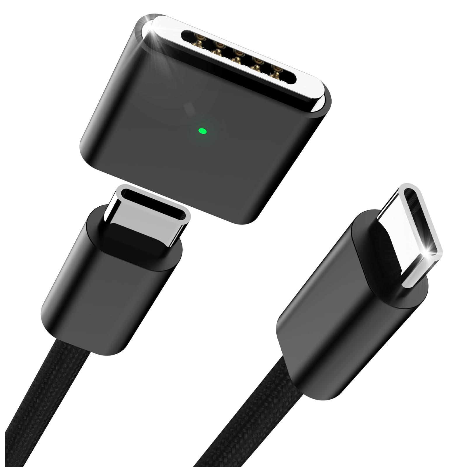 Photo 1 of YBSGO 140W USB-C to Magnetic 3 Adapter with 240W Cable