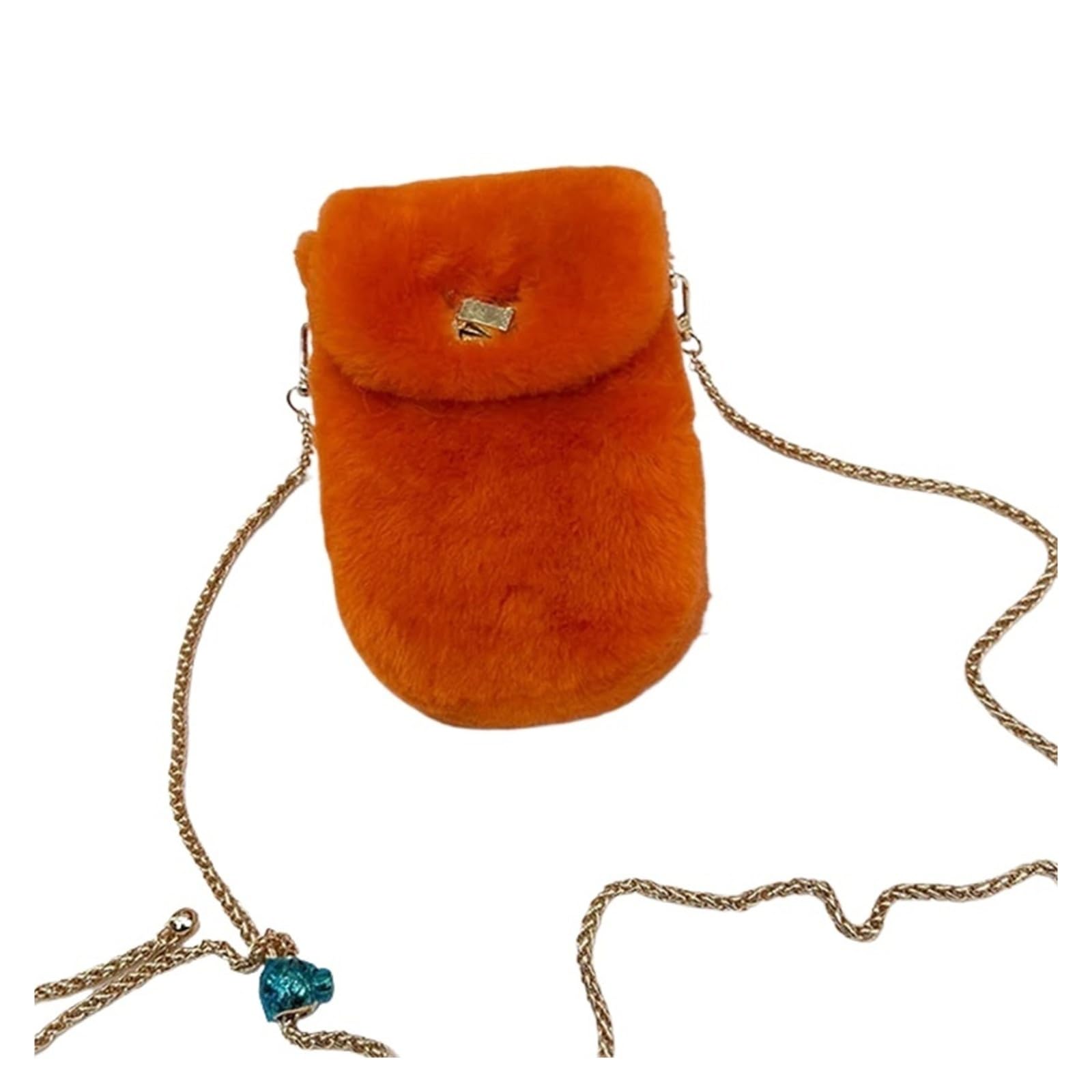 Torba damska Wełniane futro Klasyczne etui na telefon Designerskie damskie wszechstronne Crossbody dla kobiet