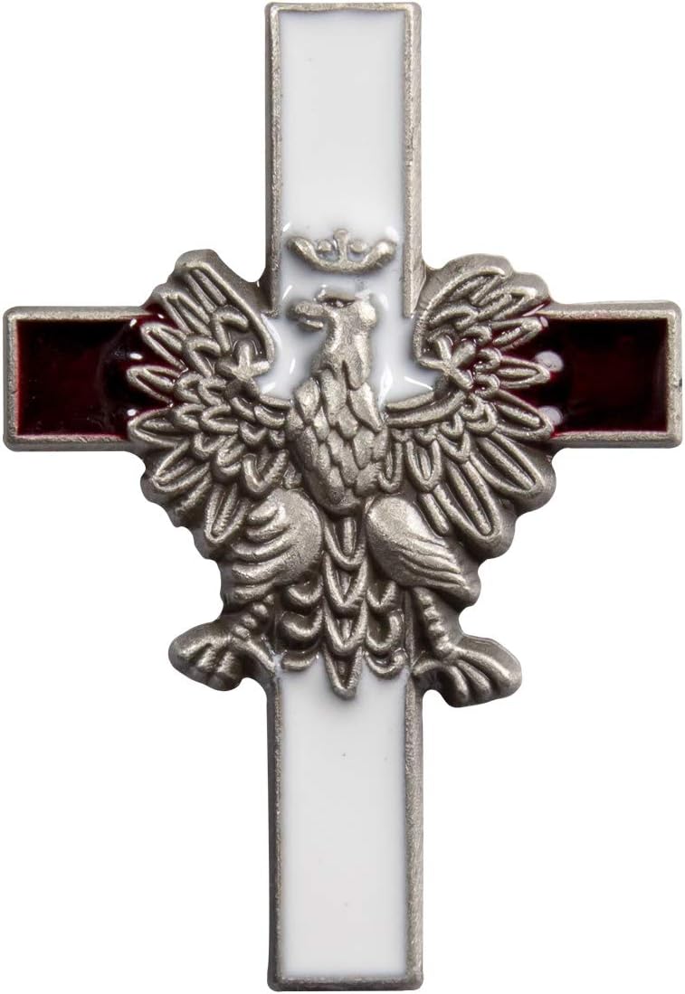 Polart | Polish Lapel Pin - Polska Pin with Butterfly Clutch - Poland Gifts for Suits, Bags, Hats, and Collectors of Jewelry Lapel Pins and Brooches (for Men & Women)