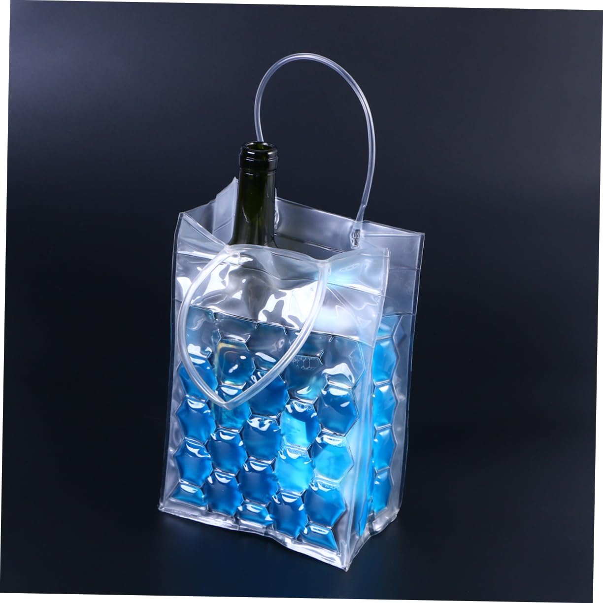 Wine Bottle Chill Cooler Insulated Ice Bag Bottle Ice Bag Chiller for Eco-friendly Gel Carrier