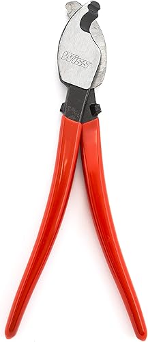 Miniatura 2 de Wiss 0890CSFW - Cortador de cables con junta abatible de 8-38 pulgadas con cortador de alambre y cuchillo de funda