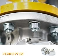Vista 6 de POWERTEC QLN1101 Juego de tuercas de bloqueo de inserción de nailon de 1/4 "-20 Acero inoxidable 18-8 304 - Paquete de 50