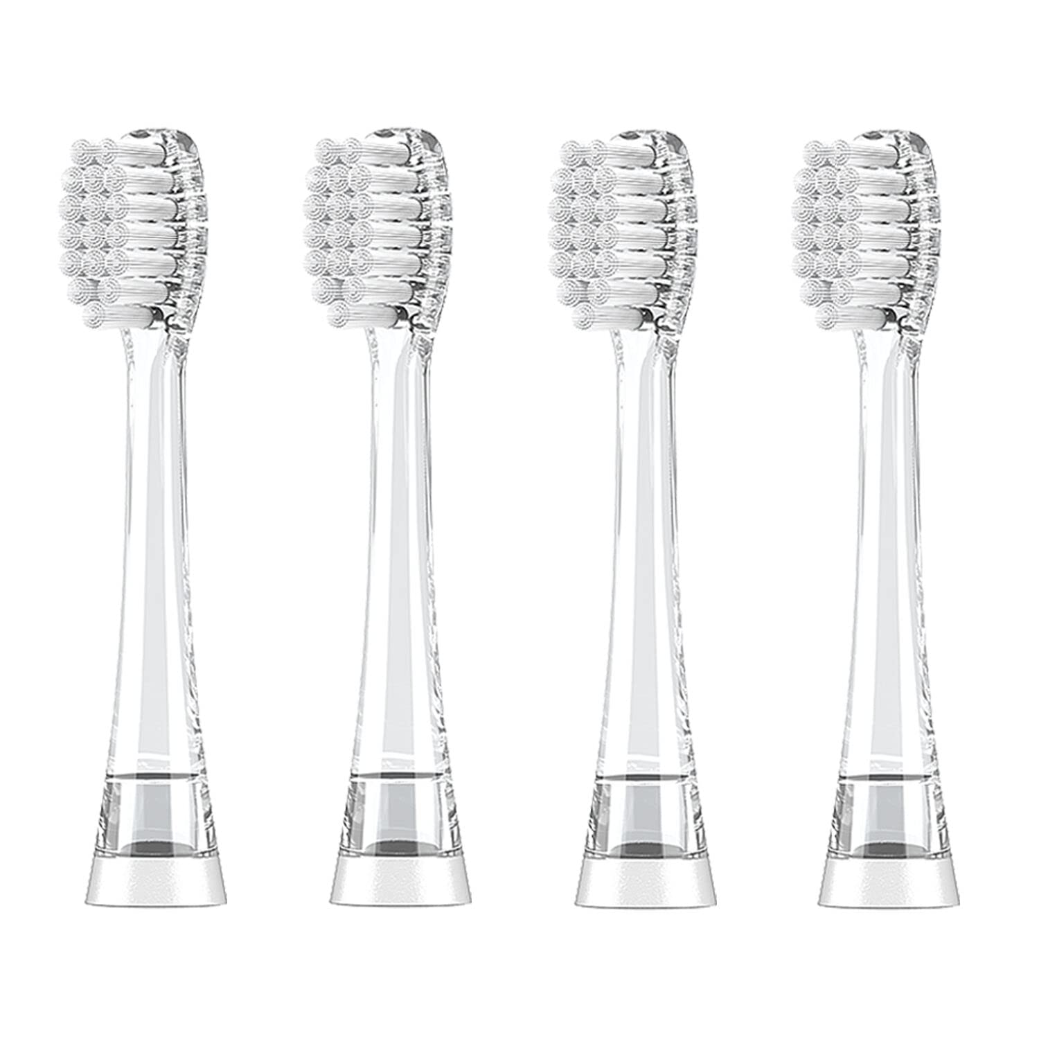 Dada-Tech Kids Electric Toothbrush Replacement Heads- Pack of 4 (Large)