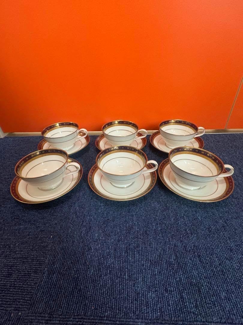 1782 ノリタケ カップソーサー 6客 シシリアンブルー Noritake