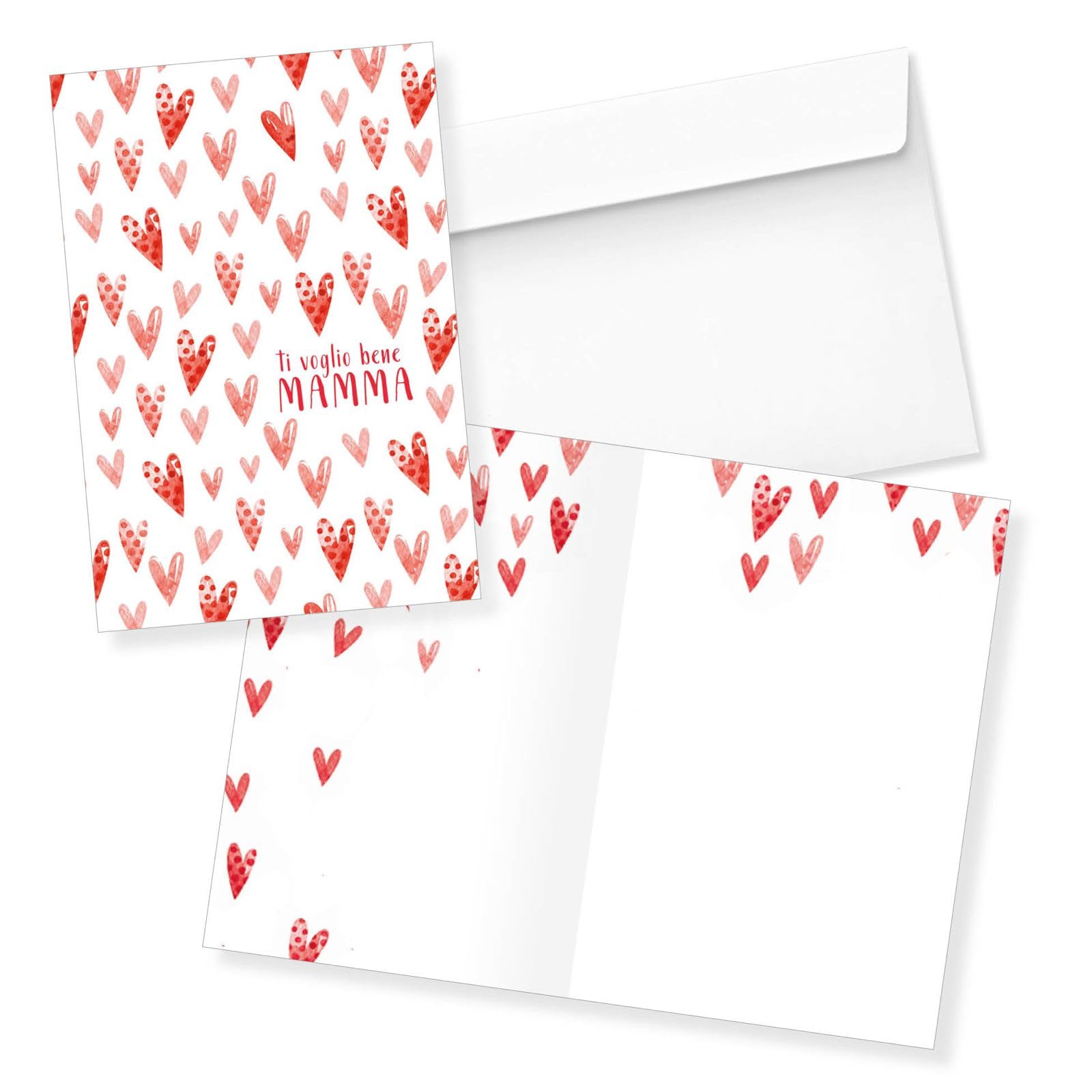 LINA OFFICINE GRAFICHE CREATIVE Mother's Day Card with the Word Wishes Mum