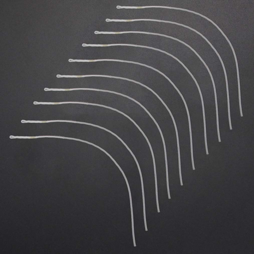 10x Poly Leader Trout Braided Loops Floating