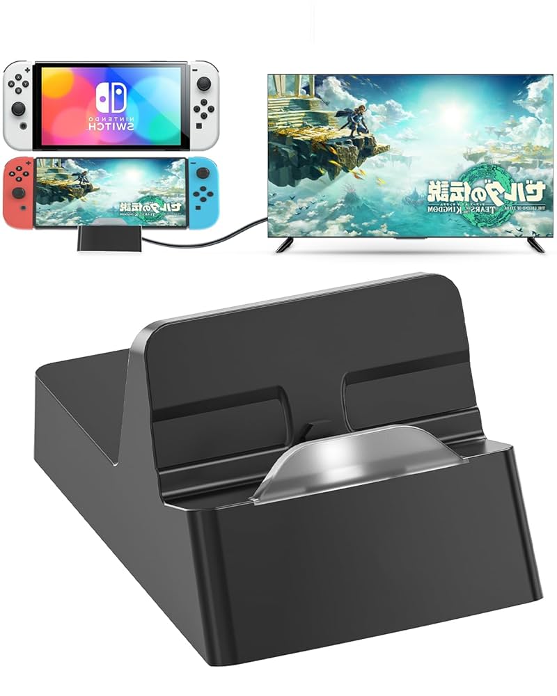 Nintendo Switch kot Switch Dock para Nintendo Switch, estação de ancoragem