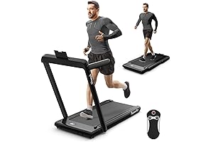 2 in 1 Under Desk Treadmill: Exercise and Work Efficiently