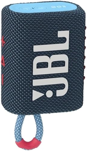 Miniatura 4 de JBL Go 3 Altavoz Bluetooth portátil impermeable IP67 a prueba de polvo para exteriores (azul rosa)