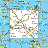 L4342 Jessen (Elster) Topographische Karte 1:50000: DTK50 Sachsen-Anhalt