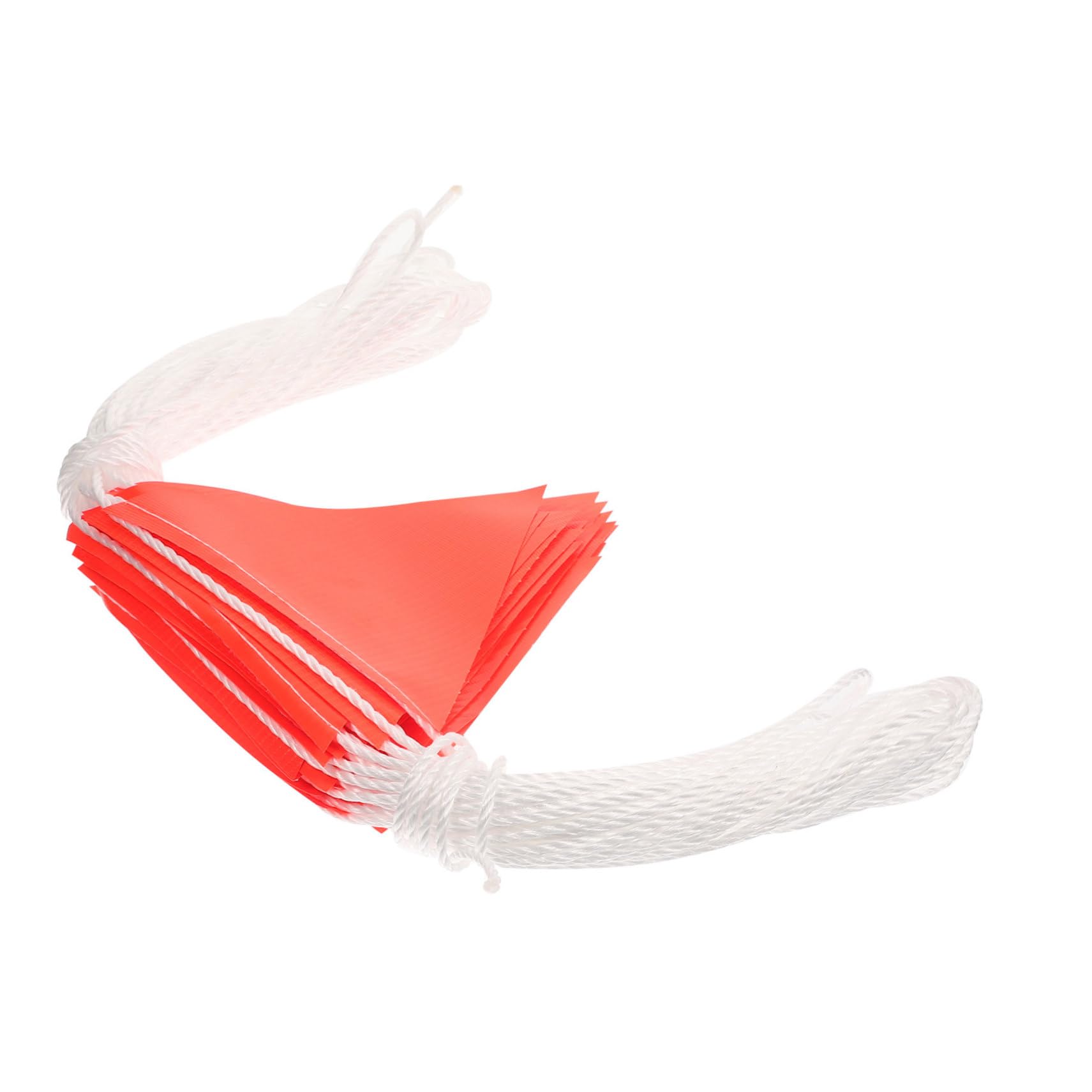 BRIGHTFUFU Triangle Flags Reflective Strip Construction Safety Flag Reliable Warning Sign for