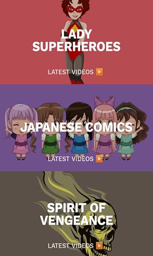 Histórias em quadrinhos: Videos em portugues