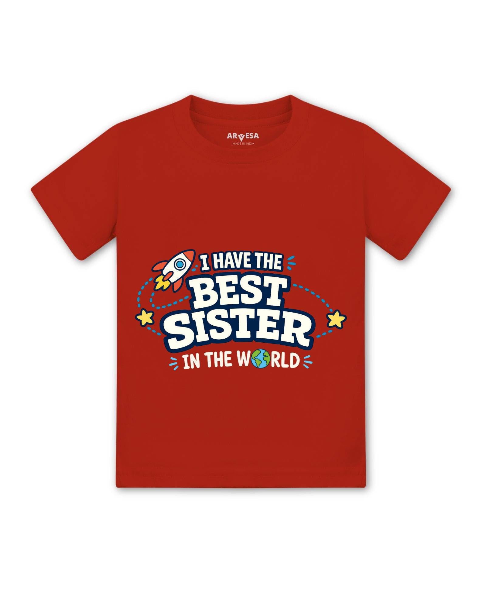 Baby T Shirt Rakhi Theme for Baby Boy and Baby Girl Cotton Design No 2158 I Have Best Sister-image-46