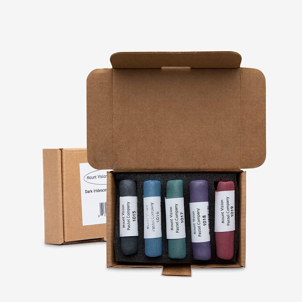 Mount Vision Soft Pastel : Set of 5 : Dark Iridescent Colours