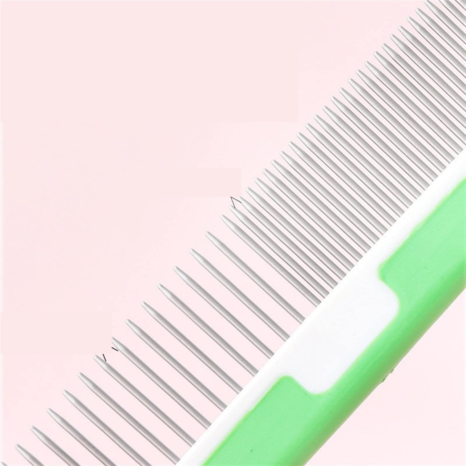 DieffematicSZ Grzebień Plastic Beauty Comb Density Double Teeth Hair Knot Loose Hair Modeling