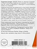 Vista 5 de Enzimas de papaya (masticables) - 360 pastillas por ahora