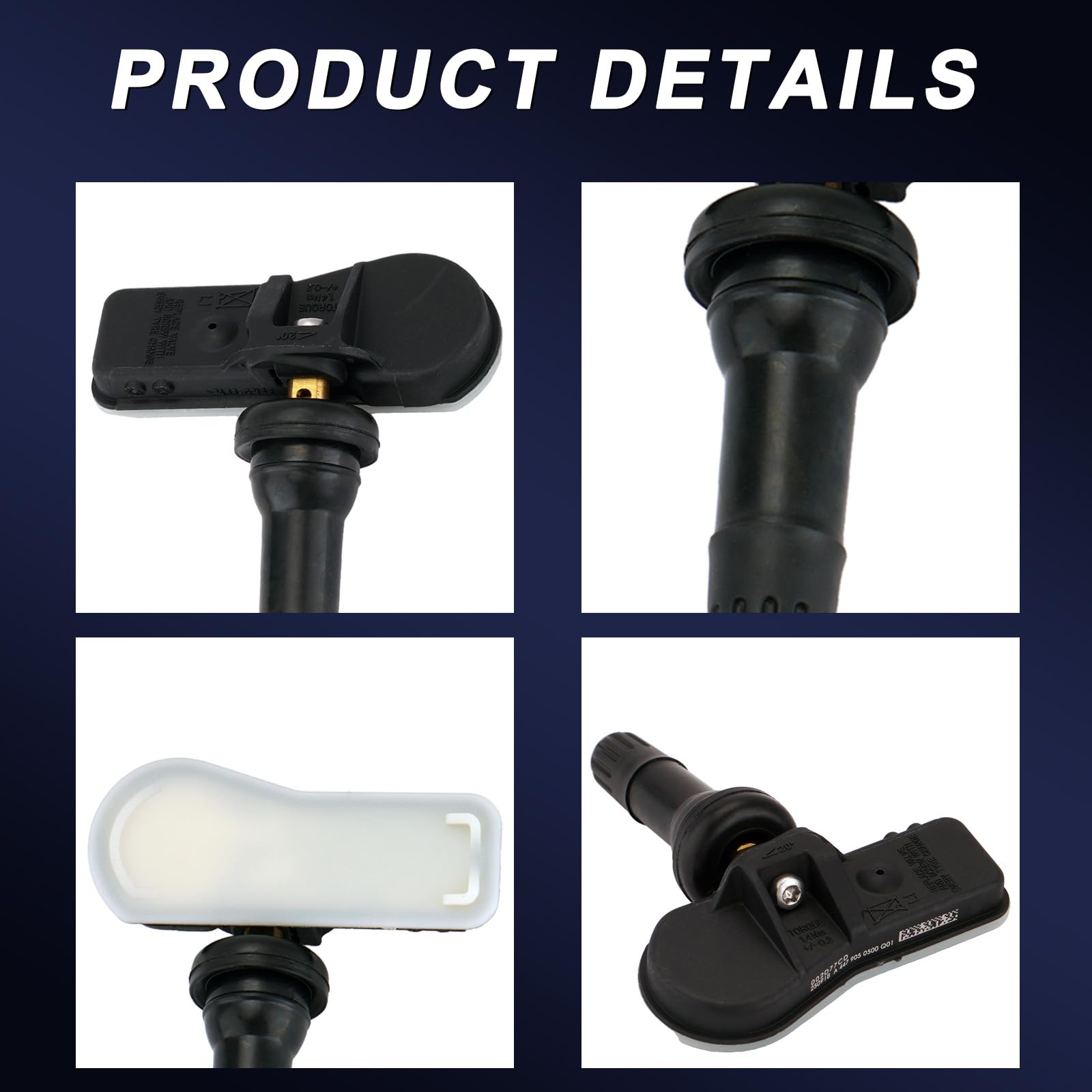 4 sensori di pressione dei pneumatici per Merc-edes Classe V Vito W447 V220 109 111 116 119cdi Tpms Sensore di monitoraggio della pressione degli pneumatici Sostituire A4479050500 4479050500