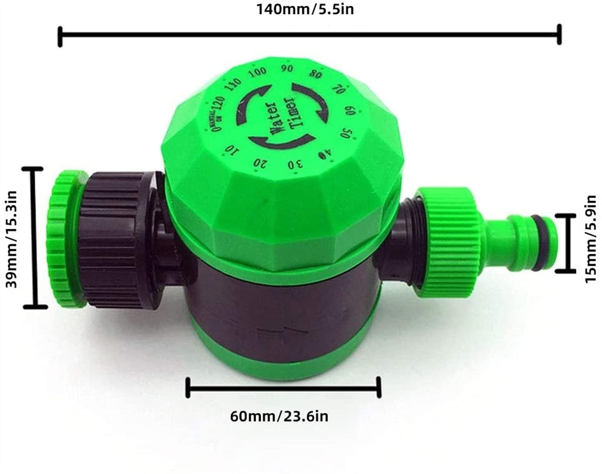 RJJ Timer dell'Acqua Timer Automatico del Tubo del Tubo Flessibile dell'Acqua del Rubinetto del Rubinetto del Timer di irrigazione del Timer di irrigazione del Timer per l'irrigazione del Giardino