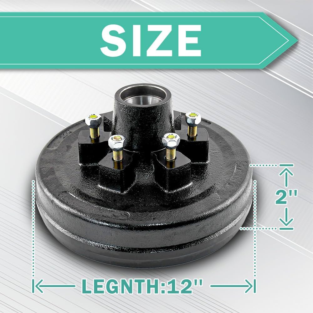 Amazon.com: 2 入JADODE 12 x 2 英吋(約30.5 x 5.0 公分)拖車