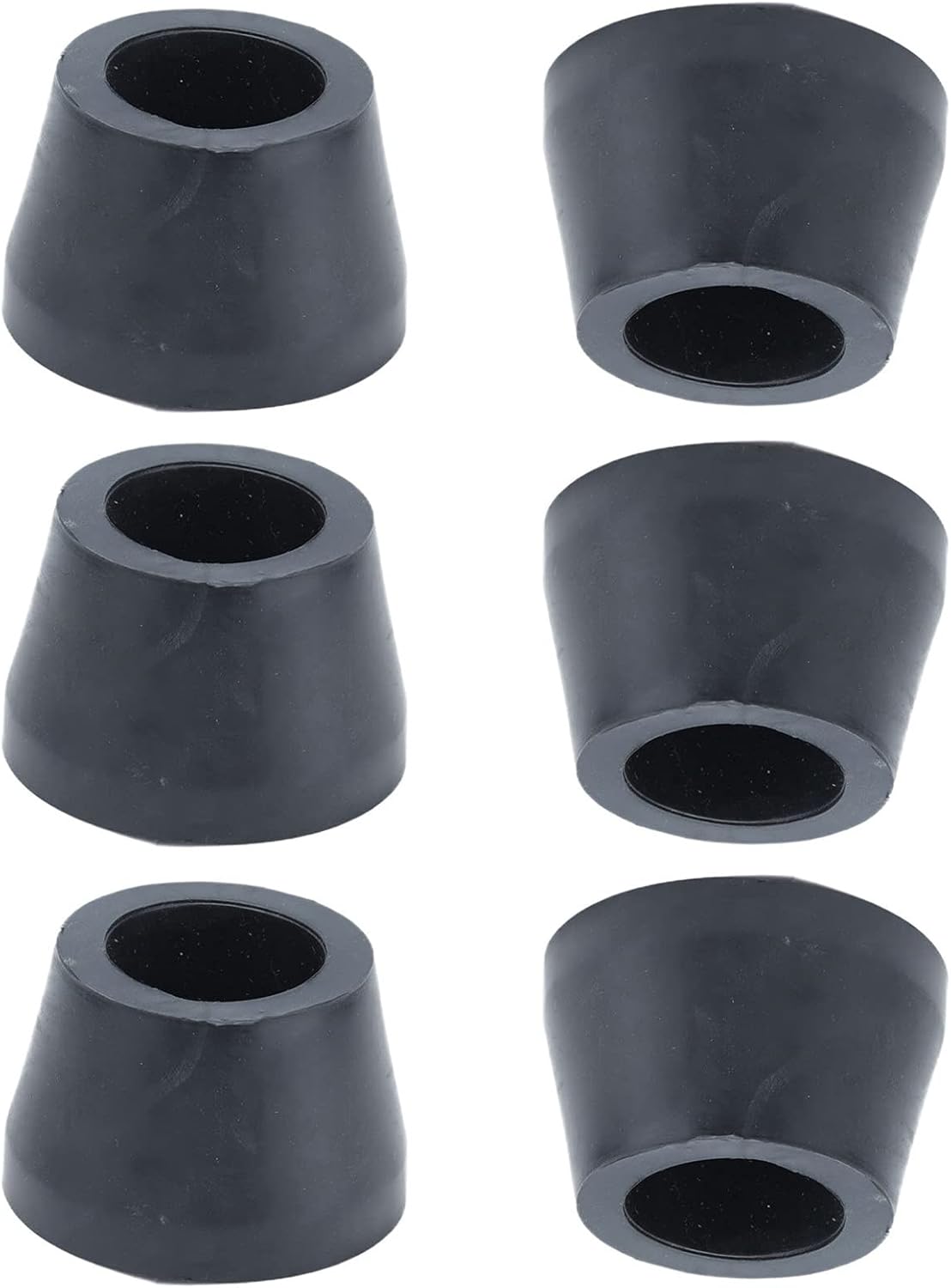 6Pcs Air Compressor Rubber Feet Round Rubber Foot Pad Shock Absorber Air Pump Accessories with Good Shock Absorber Effect