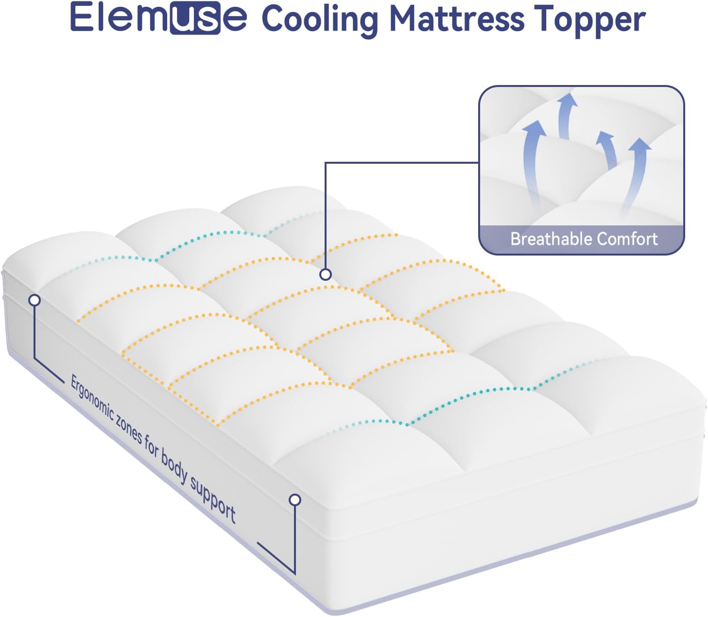 best mattress topper for dorm twin xl in use