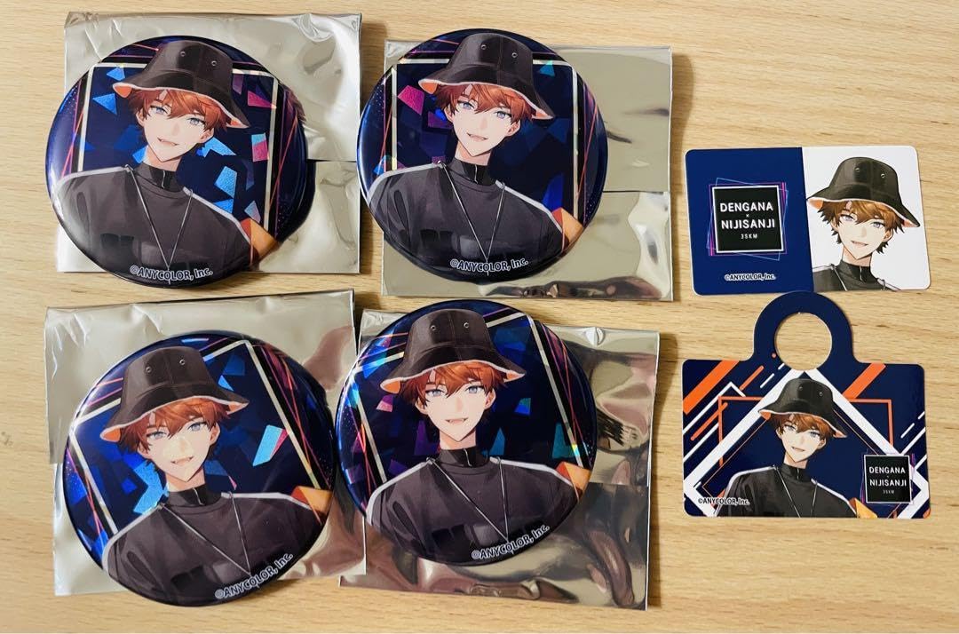にじさんじ 3SKM でんがなコラボ 北見遊征 缶バッジ セット Amazon.co.jp: 北見遊征 3SKM 串カツでんがなコラボ ホログラム
