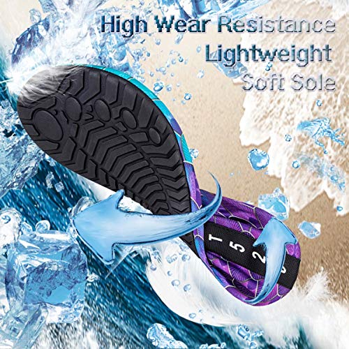 YALOX Water Shoes Women's Men's Outdoor Beach Swimming Aqua Socks Quick-Dry Barefoot Shoes Surfing Yoga Pool Exercise4
