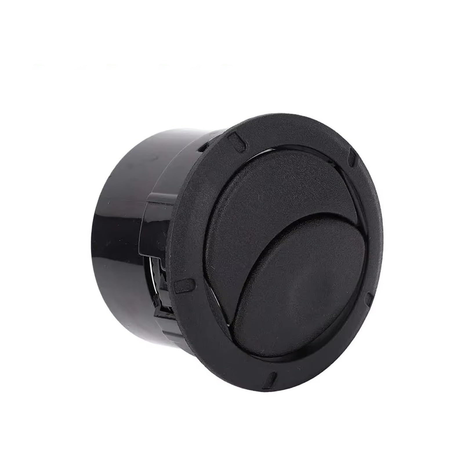 ZAPYVET Airconditioning Outlet, for Stofdoek, for Logan, for Sandero 2004-2013 8200464605 8200212480 4 Stuks Airconditioning Vent Grille Cover Airconditioning Ventilatie(BLACK Black
