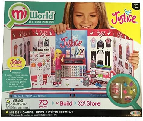 miWorld Deluxe Justice Clothing Store Environment Play Set by MiWorld