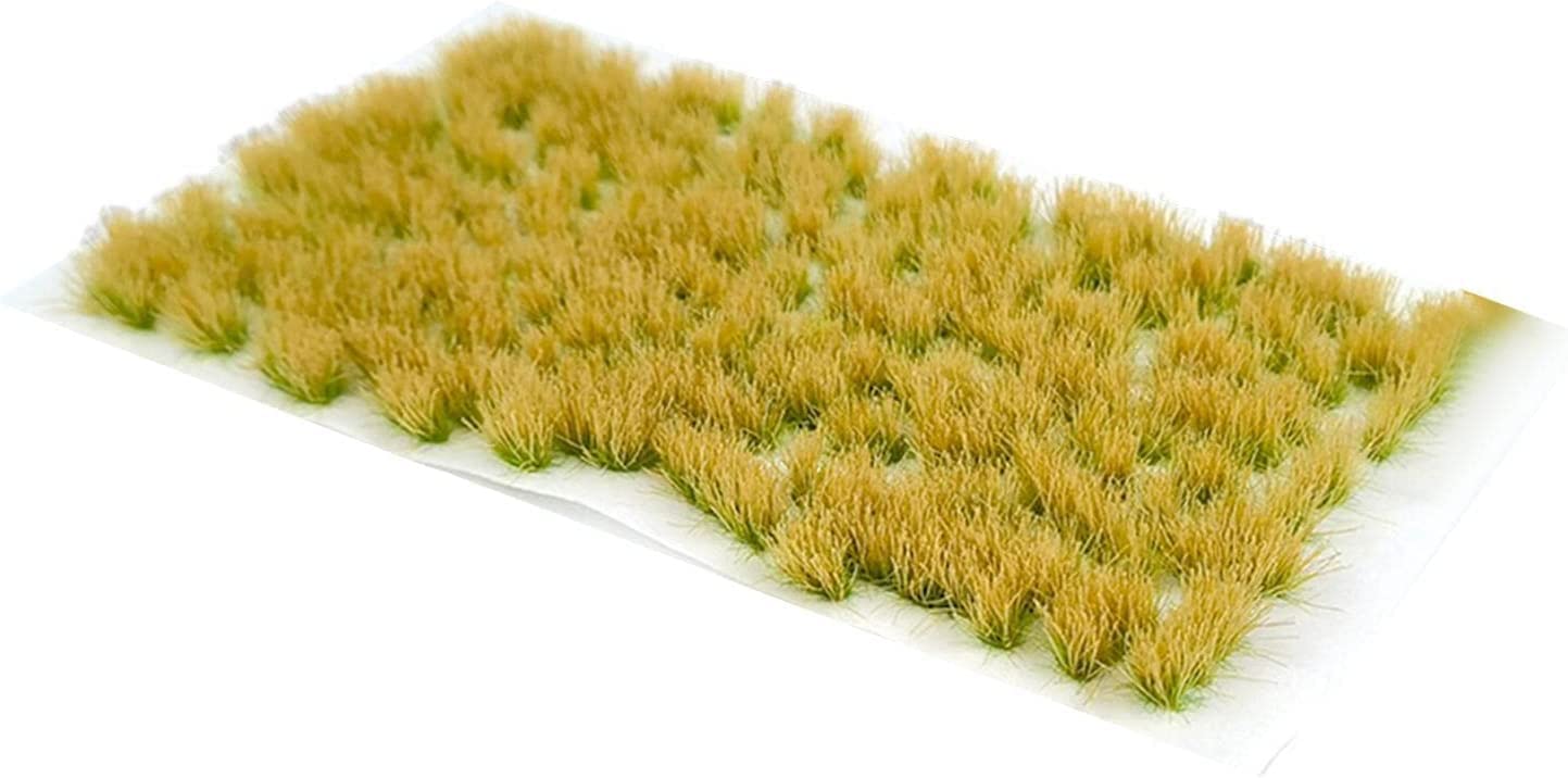 HuangguiyuanV 1 Set/95pcs Miniature Green Tufts Static Bushy Grass Tuft Model,for DIY Model Train Landscape Railroad Scenery Grass Tufts Flower (02)