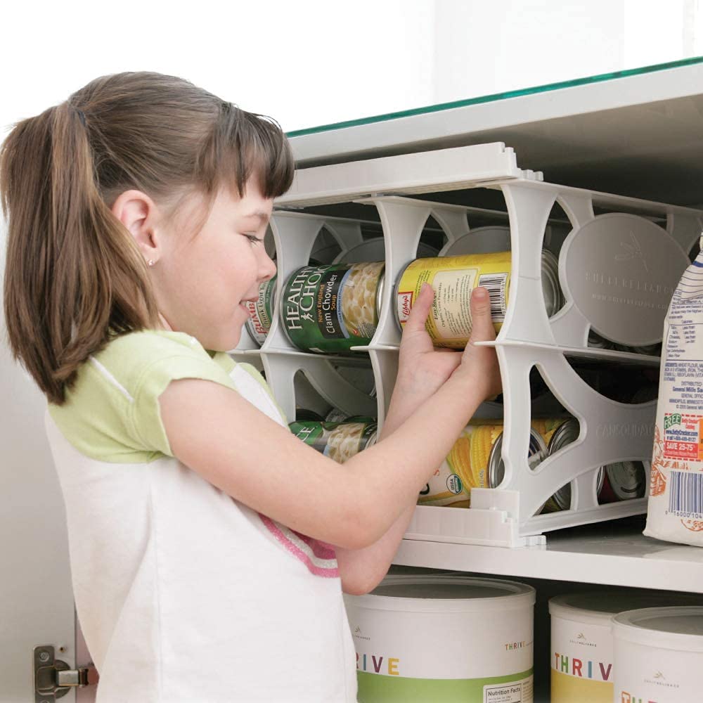 Shelf Reliance Pantry Can Organizers - Customizable Can Lengths - First ...